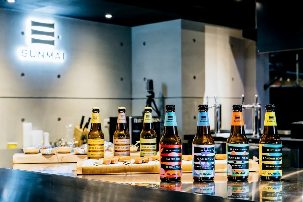 台湾新北市的精酿啤酒品牌Sunmai启动新形象