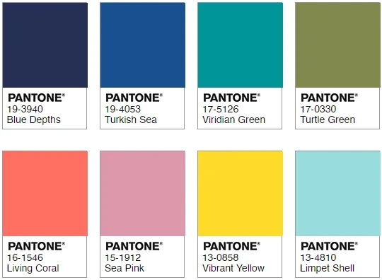 色彩趋势 | PANTONE发布2019流行色为珊瑚色_ROLOGO标志共和国